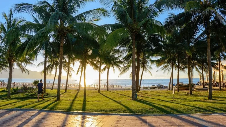 My Khe beach sunrise